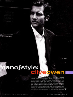 photo 16 in Clive Owen gallery [id103958] 2008-07-10 00:00:00