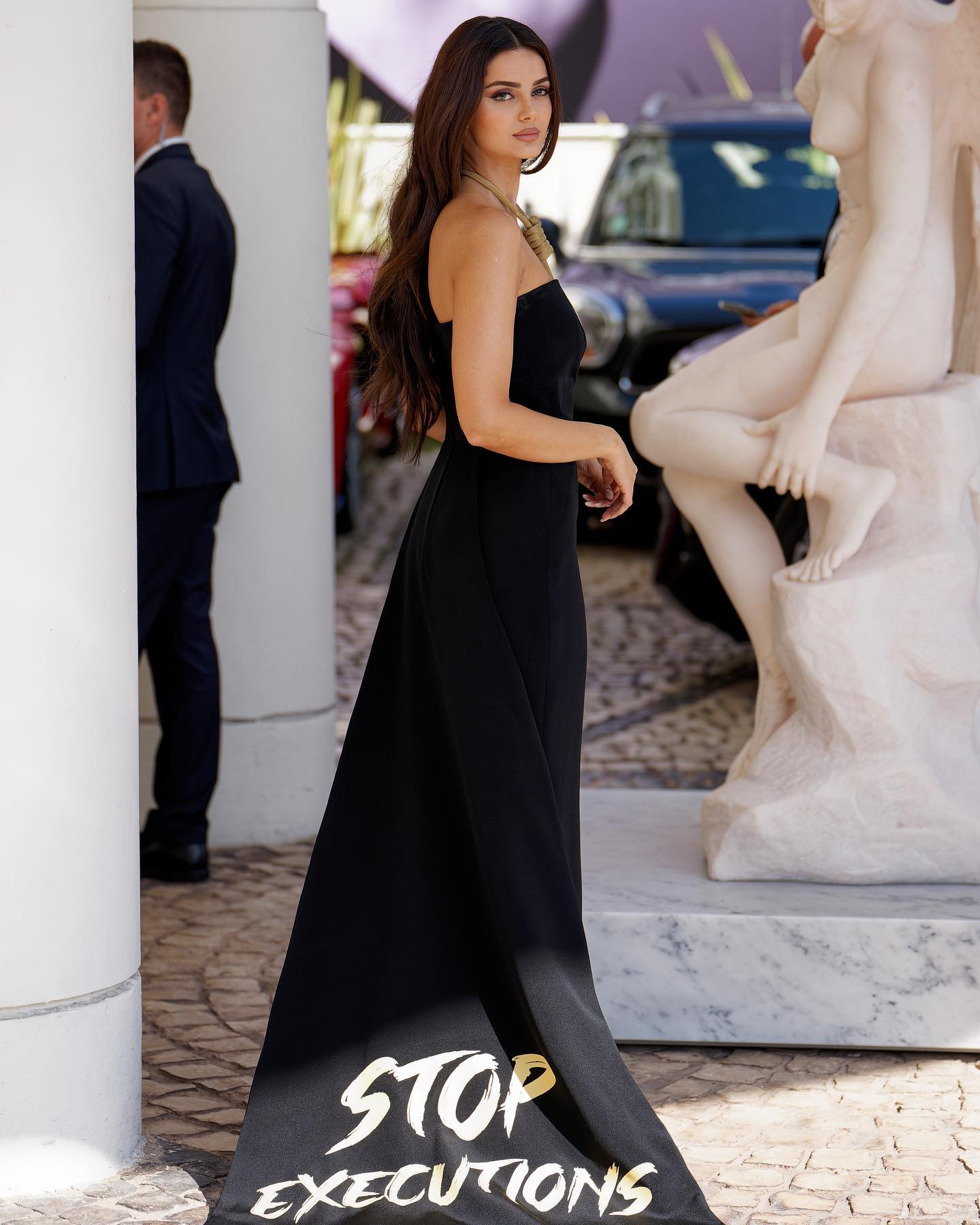 Photo from Mahlagha Jaberi attends the "The Old Oak" premiere at the Cannes 