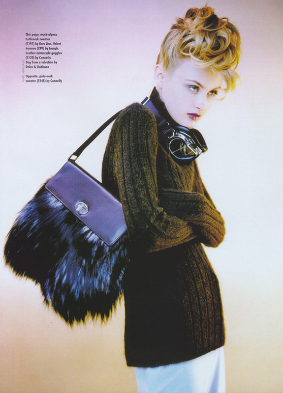 Photo from Trish Goff - Elle UK 1990s