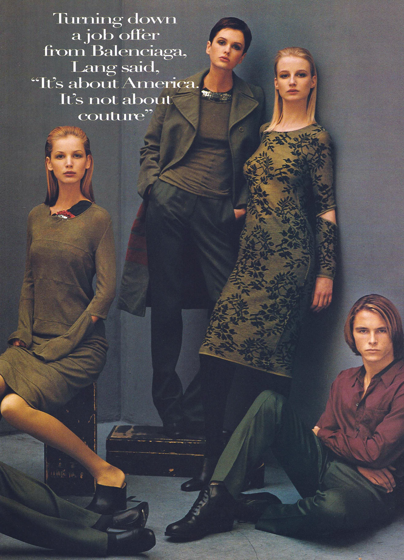 Photo from Esther De Jong - Vogue US, July 1996