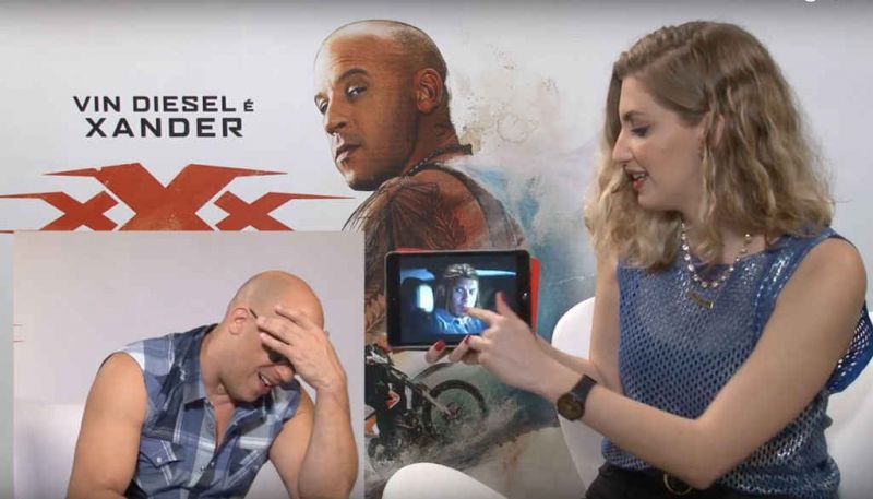 Vin Diesel Repeatedly Calls A YouTuber "Beautiful" and "Sexy"