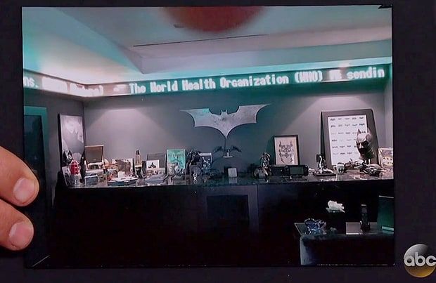 Matthew Perry Has A Batman Room