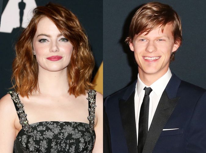 Emma Stone Is A Fan of Lucas Hedges