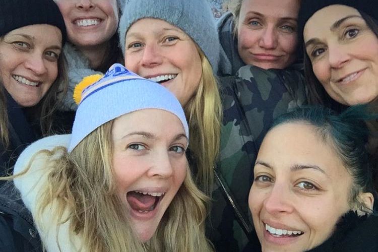 The ultimate selfie from Drew Barrymore