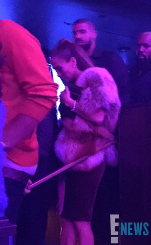 Jennifer Lopez Spends New Year's Eve At Drake's Show