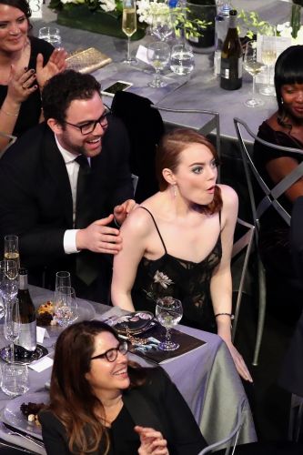 Various Emma Stone Faces At This Year's SAG Event