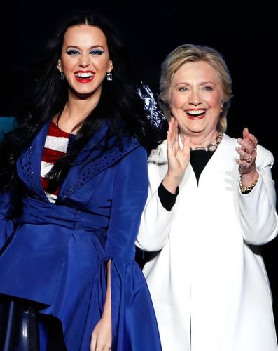 A Shoe In Katy Perry's Collection Is Named After Hillary Clinton