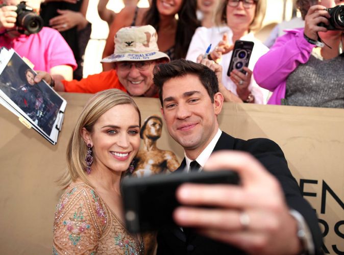 Emily Blunt and John Krasinski to Act Together in Thriller