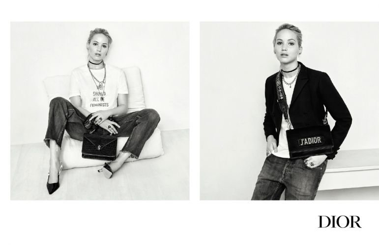 Jennifer Lawrence Presents New Campaign At Dior
