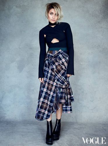 The First Vogue Cover Of Paris Jackson 
