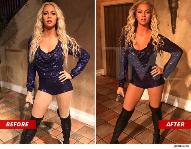 Beyonce's Wax Figure Received Some Changes