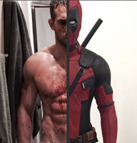 See Ryan Reynolds In And Out Of His Iconic Red Suit
