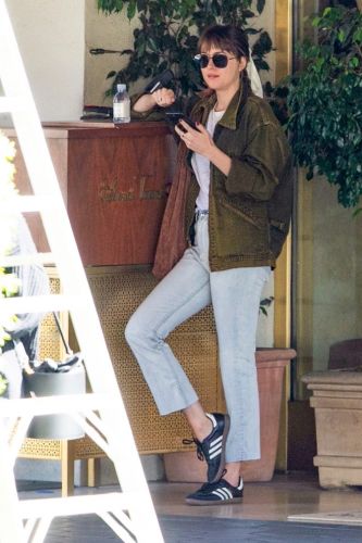 Dakota Johnson has seen walking in Hollywood