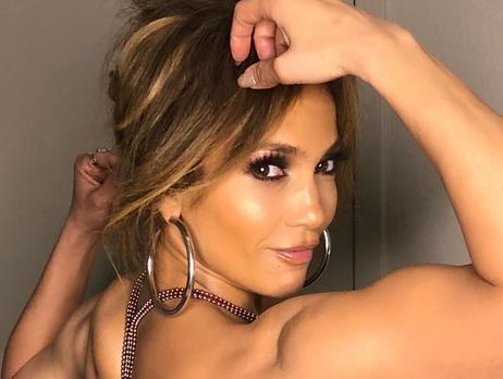 49-year-old Jennifer Lopez showed her body in a swimsuit