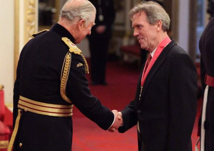 Hugh Laurie awarded the Order of the British Empire