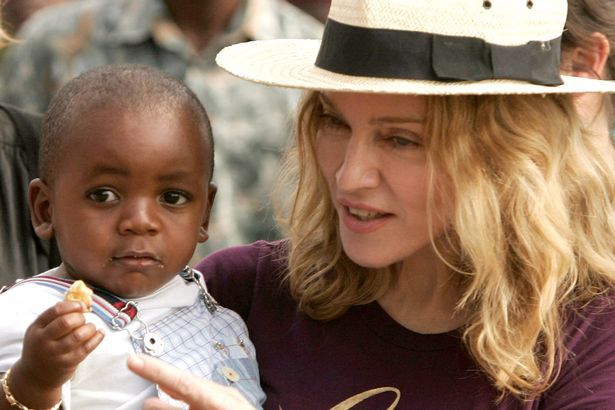 Madonna showed all her children