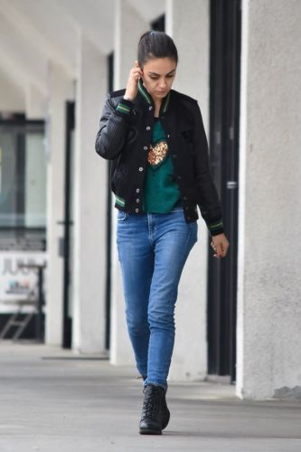 Mila Kunis went for a walk in Los Angeles
