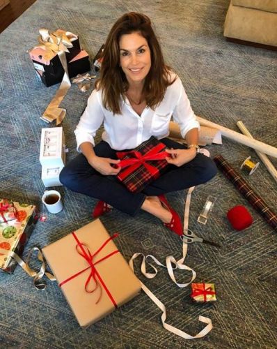 Cindy Crawford Christmas Present