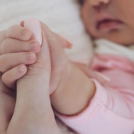 Kylie Jenner shared the photo and spoke about her daughter's name