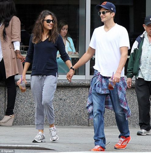 Actress Mila Kunis was assigned a third pregnancy