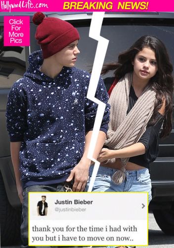 Selena Gomez and Justin Bieber finally broke up
