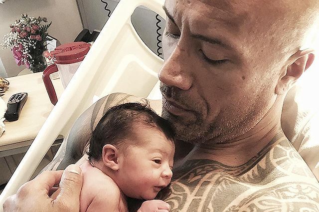 Dwayne Johnson welcomes daughter