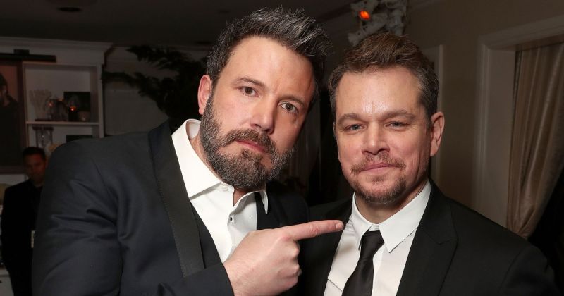 Ben Affleck Comments On Matt Damon's Shirtless Headshots