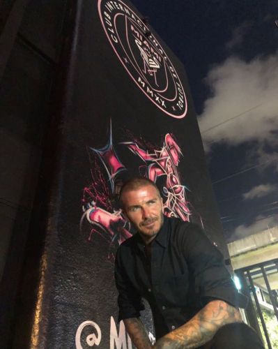 David Beckham has a new haircut