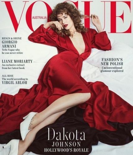 Dakota Johnson starred for Vogue