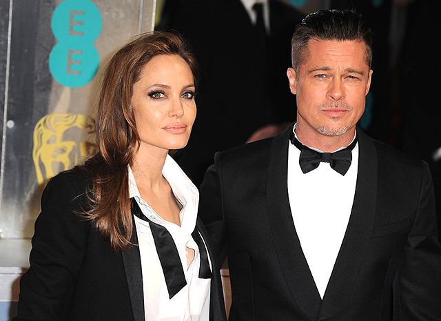 Angelina Jolie and Brad Pitt were spotted together for the first time since the divorce