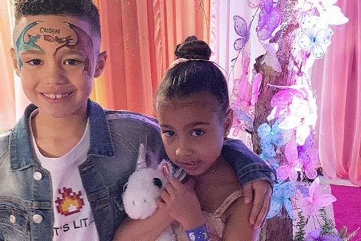 5-year-old daughter Kim Kardashian and Kanye West have the first boyfriend