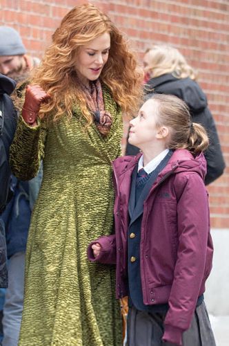 Nicole Kidman appeared in The Undoing with her younger daughters 