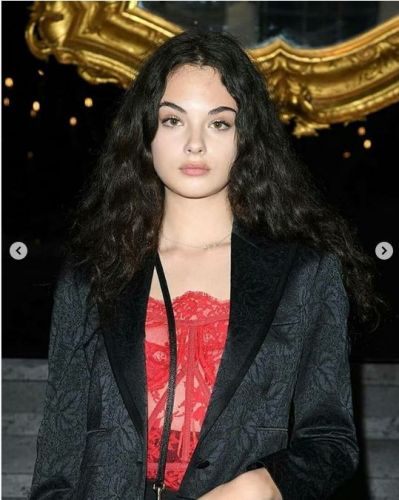 Monica Bellucci's eldest daughter became her copy