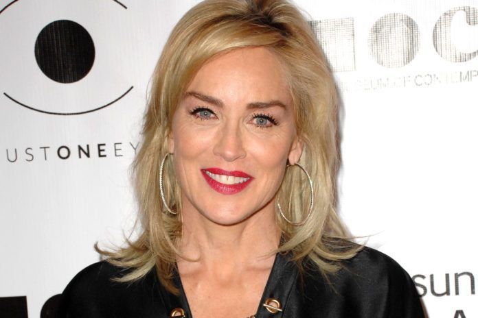 Sharon Stone danced in underwear
