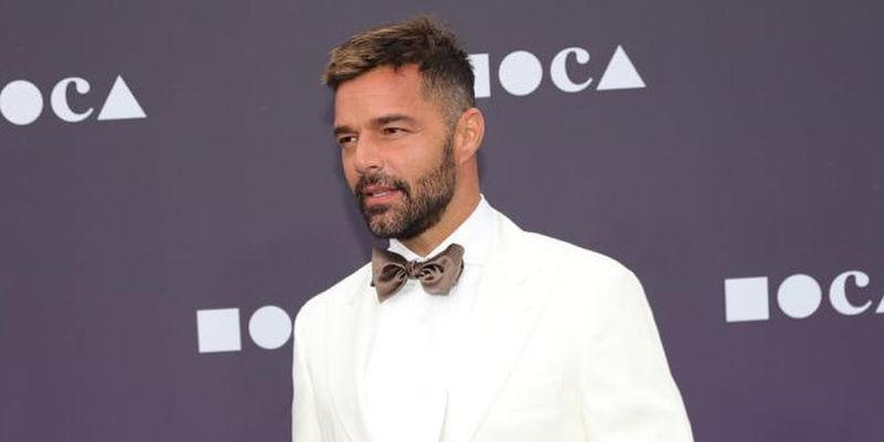 Ricky Martin showed the little daughter