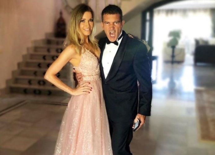 Antonio Banderas showed his girlfriend