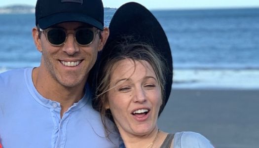 Ryan Reynolds posted an unsuccessful photo of Blake Lively