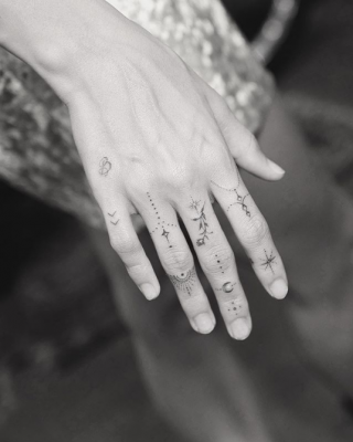 Hailey Baldwin got a tattoo in honor of her husband