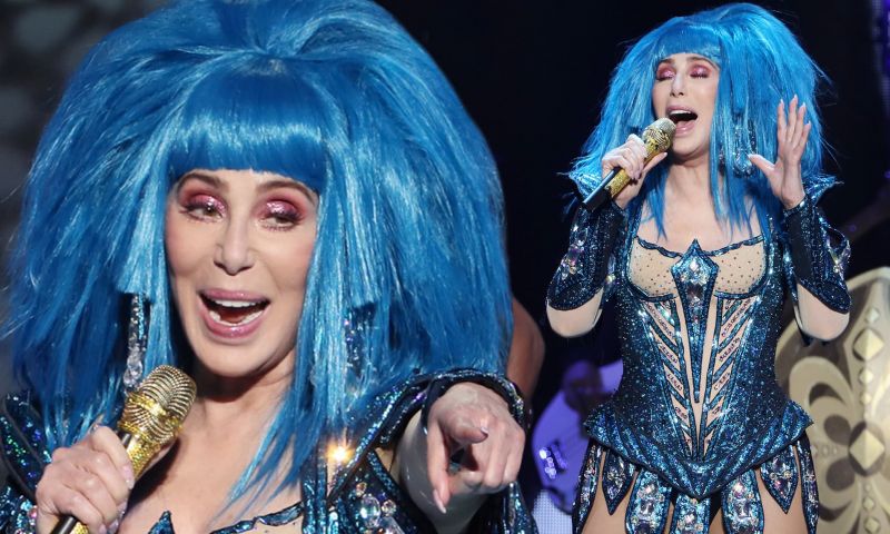73-year-old Cher performed in Berlin in a very revealing outfit