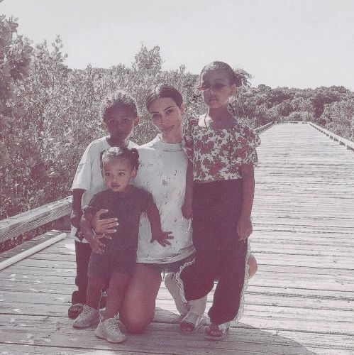 Kim Kardashian Baptized Children in Armenia