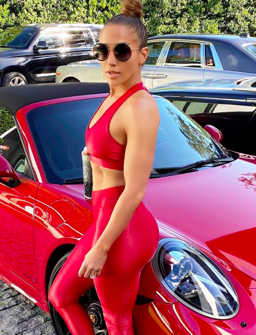 Jennifer Lopez lost a lot of weight before the wedding