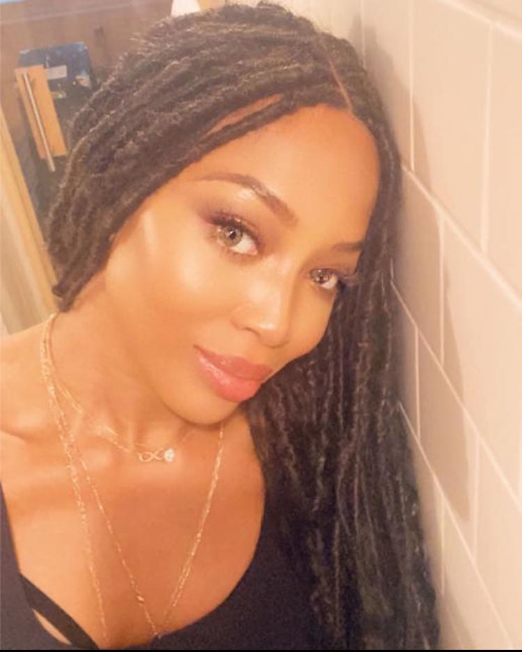 Naomi Campbell has declassified her phone number