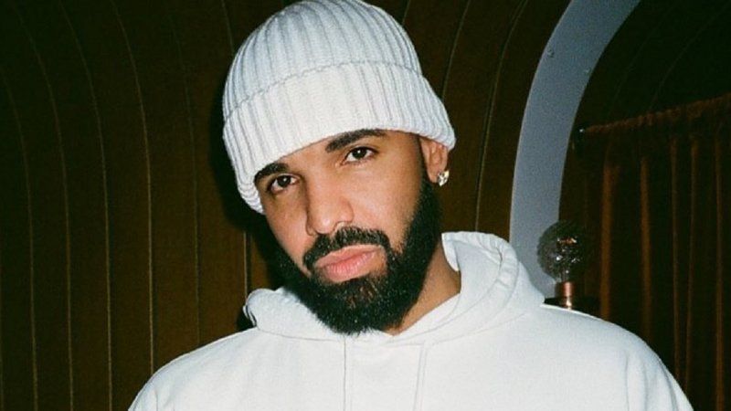 Drake first showed his son