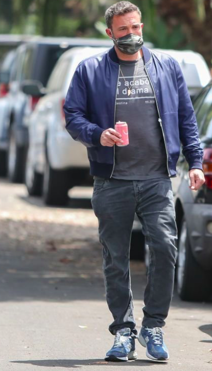 Paparazzi caught Ben Affleck on the streets of Los Angeles