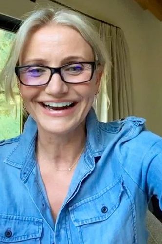 Cameron Diaz chatted with fans live on Instagram