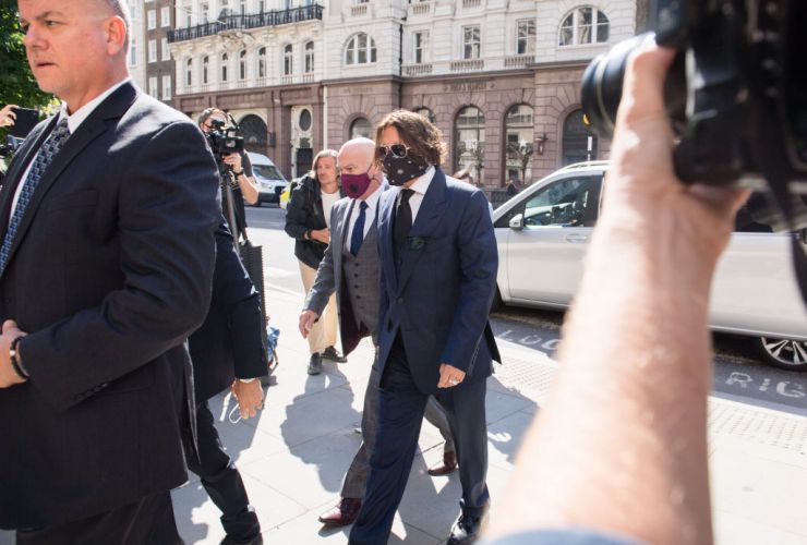 Johnny Depp and Amber Heard first met in court    