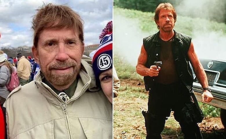 Chuck Norris had to deny his participation in protests at the Capitol in Washington 