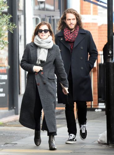Emma Watson sparked engagement rumors with her lover