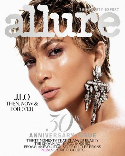 Jennifer Lopez surprised with a daring haircut on the cover of the magazine 