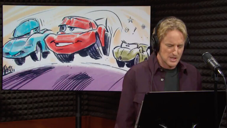 Owen Wilson speaks again for Lightning McQueen